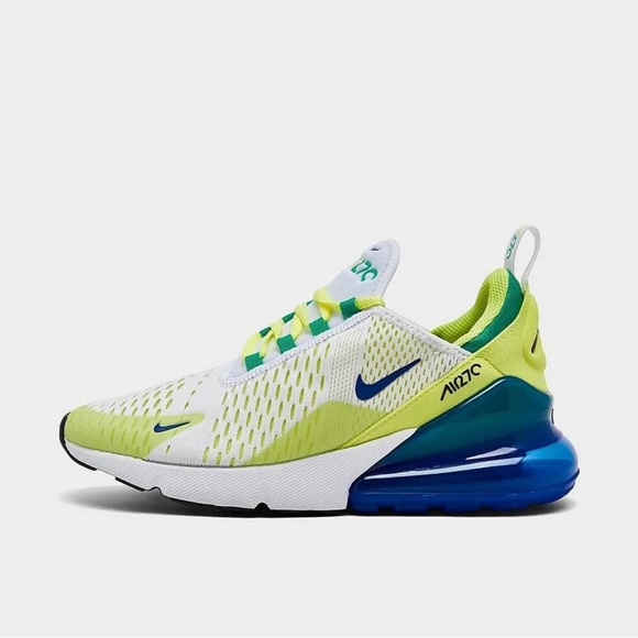Nike Other - NIB  Big Kid's Nike Air Max 270 White/Light Lemon Twist/Stadium Green
